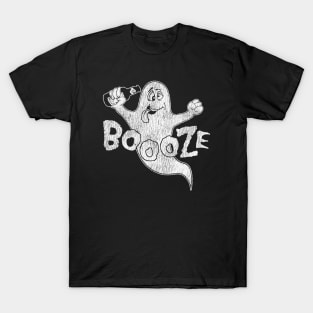 Booze Ghost Vintage T-Shirt